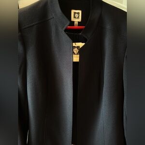 Anne Klein Elegant Black Suit Jacket